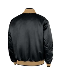 Nike Men's Black Boston Celtics 2025/26 City Edition Remix Courtside Full-Snap Bomber Jacket