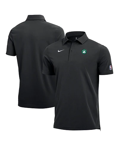 Nike Men's Black Boston Celtics 2025/26 Authentic Dri-fit Coaches Polo Shirt