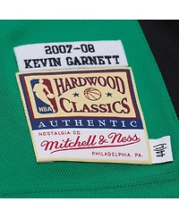Mitchell & Ness Men's Kevin Garnett Kelly Green Boston Celtics 2007-08 Hardwood Classics Authentic Jersey
