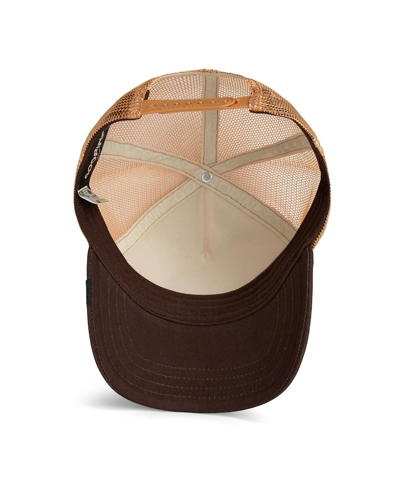 Goorin Bros. Men's Tan The King Trucker Adjustable Hat