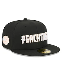 New Era Men's Black Atlanta Hawks 2025/26 City Edition 59FIFTY Fitted Hat