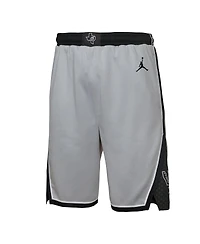 Jordan Big Boys and Girls Silver San Antonio Spurs Authentic Statement Edition Swingman Shorts