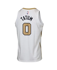 Nike Big Boys and Girls Jayson Tatum White Boston Celtics 2025/26 City Edition Swingman Jersey