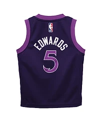 Nike Baby Boys and Girls Anthony Edwards Purple Minnesota Timberwolves 2025/26 City Edition Swingman Jersey