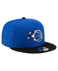 New Era Men's Blue/Black Orlando Magic Two-Tone 9FIFTY Snapback Hat