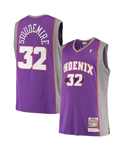 Mitchell & Ness Men's Amar'e Stoudemire Purple Phoenix Suns Hardwood Classics Authentic Jersey