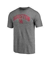 Fanatics Mto Label Men's Heather Gray Houston Cougars Arched City Tri-Blend T-Shirt