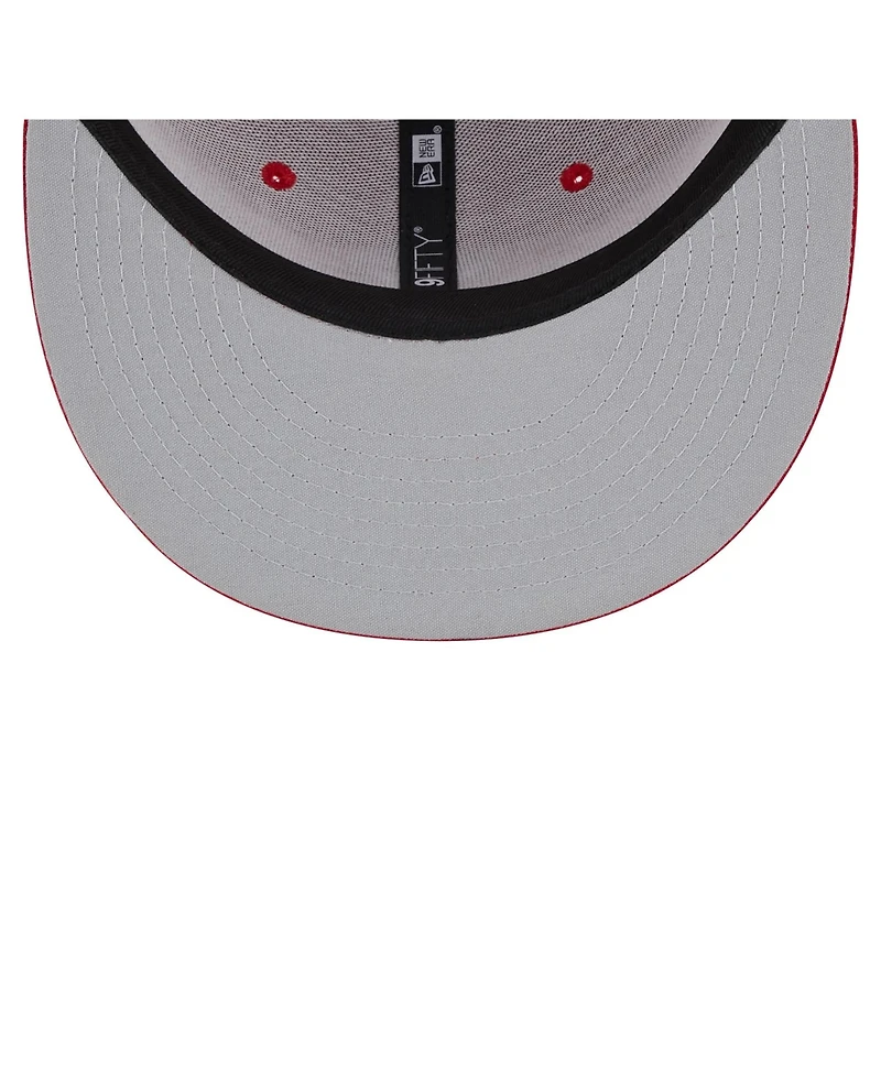 New Era Big Boys and Girls Red Philadelphia Phillies 9FIFTY Trucker Snapback Hat
