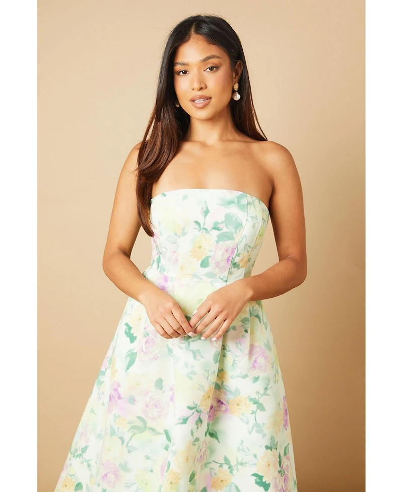 Oasis Women's Occasion Strapless Mini Dress