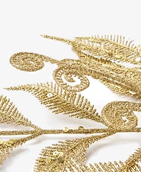 Holiday Lane Blessed Glittery Spray Pick, Macy's Exclusive