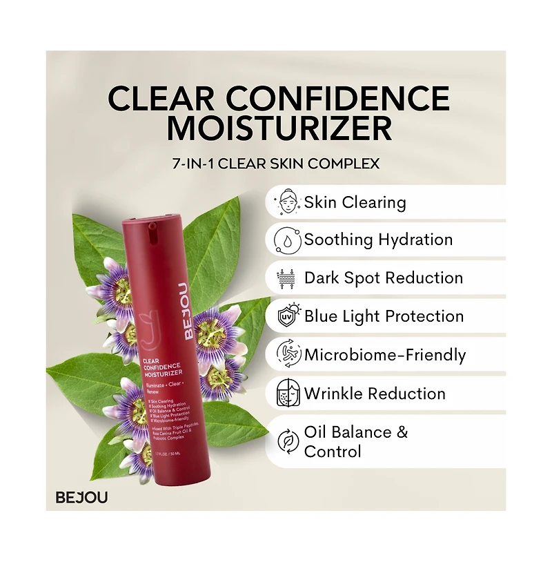 Bejou Clear Confidence Moisturizer