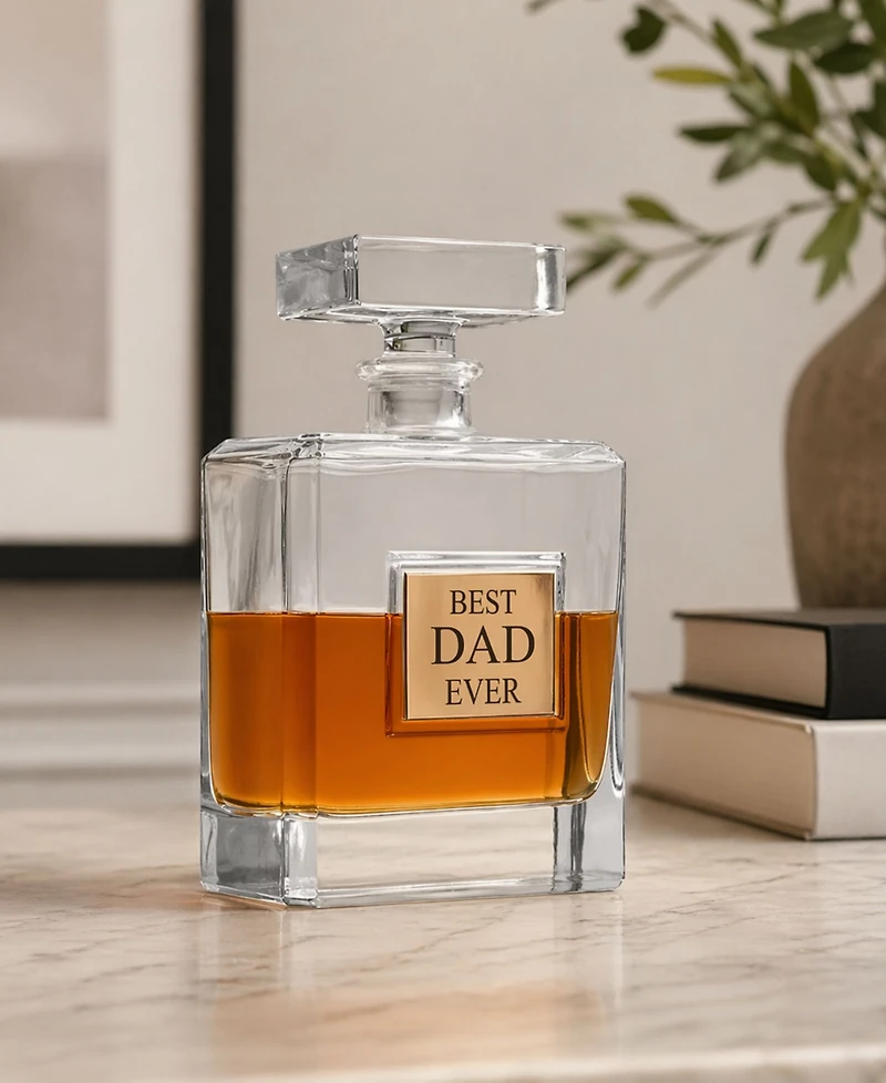 Godinger Best Dad Ever 28 oz. Decanter