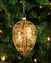 Holiday Lane Blessed Egg Treasure Box Ornament, Macy's Exclusive