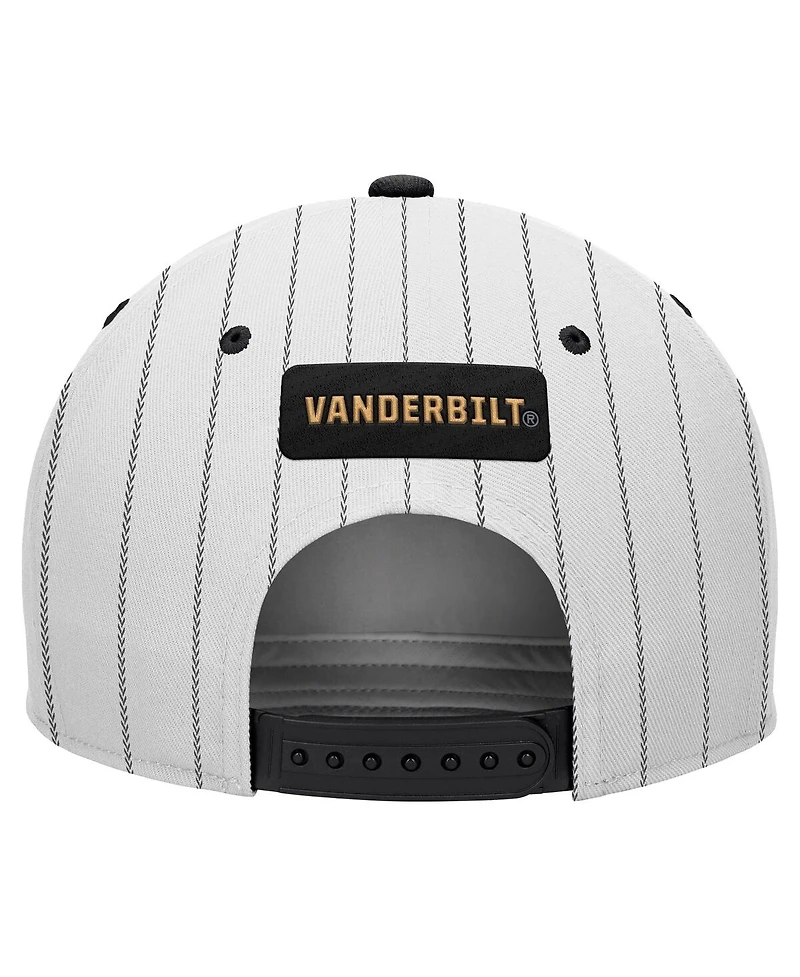 Nike Men's White Vanderbilt Commodores Pro Dri-fit Snapback Hat