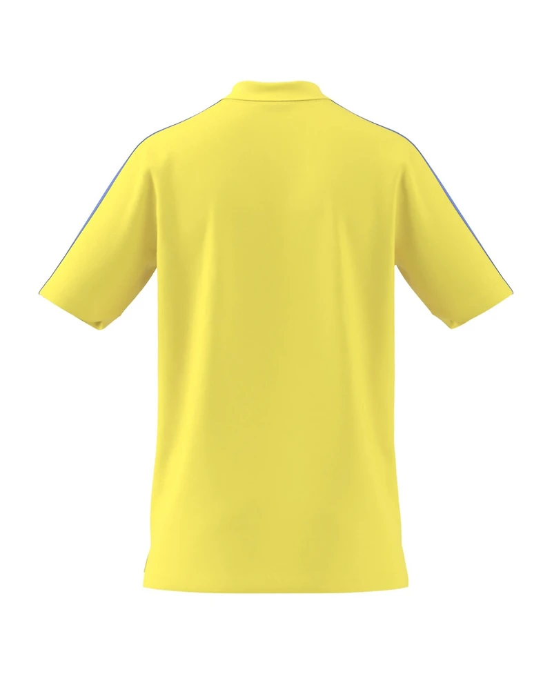 Adidas Men's Yellow Club America Alphaskin Polo Shirt