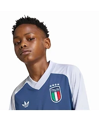 Adidas Big Boys and Girls Blue Italy National Team 2026 Pre-Match Jersey