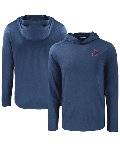 Cutter & Buck Men's Navy St. Louis Cardinals Coastline Epic Comfort Eco Hoodie Long Sleeve T-Shirt