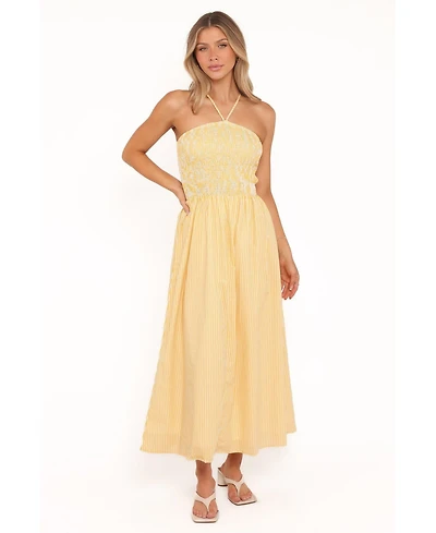 Petal and Pup Women's Aviva Smocked Midi Dress