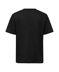 Sportiqe Men's Black Wnba Logowoman Duke Premium Relaxed Fit T-Shirt