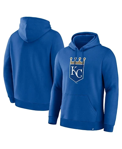 Fanatics Men's Royal Kansas City Royals Primary Logo Legacy Hoodie