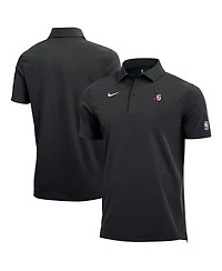 Nike Men's Black Philadelphia 76ers 2025/26 Authentic Dri-fit Coaches Polo Shirt
