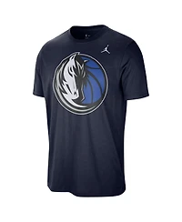 Jordan Men's Navy Dallas Mavericks Statement Edition Essential T-Shirt