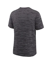 Nike Big Boys and Girls Black Pittsburgh Pirates Authentic Collection Velocity Performance T-Shirt