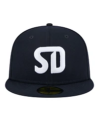 New Era Men's Navy San Diego Fc Kickoff 59FIFTY Fitted Hat