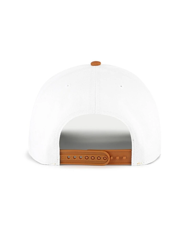 '47 Brand Men's White Texas Longhorns Prime Play Hitch Adjustable Hat