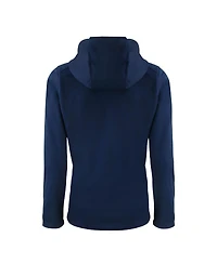 Cutter & Buck Women's Navy Los Angeles Dodgers Evoke Eco Softshell Full-Zip Hoodie Jacket
