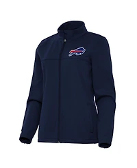 Antigua Women's Navy Buffalo Bills Links 2 Golf Full-Zip Jacket