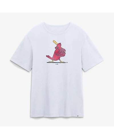 Fanatics Men's White St. Louis Cardinals Vintage Logo Legacy T-Shirt