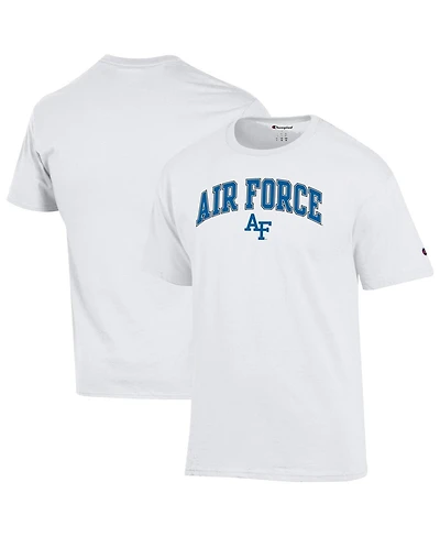 Champion Men's White Air Force Falcons Arched Logo T-Shirt