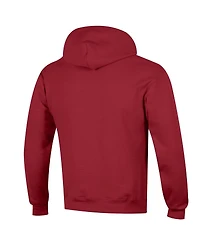 Champion Men's Cardinal Arkansas Razorbacks Basic Arch Fleece Pullover Hoodie