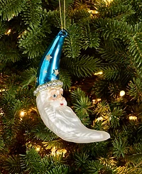 Holiday Lane Celestial Gems Moon Ornament, Macy's Exclusive