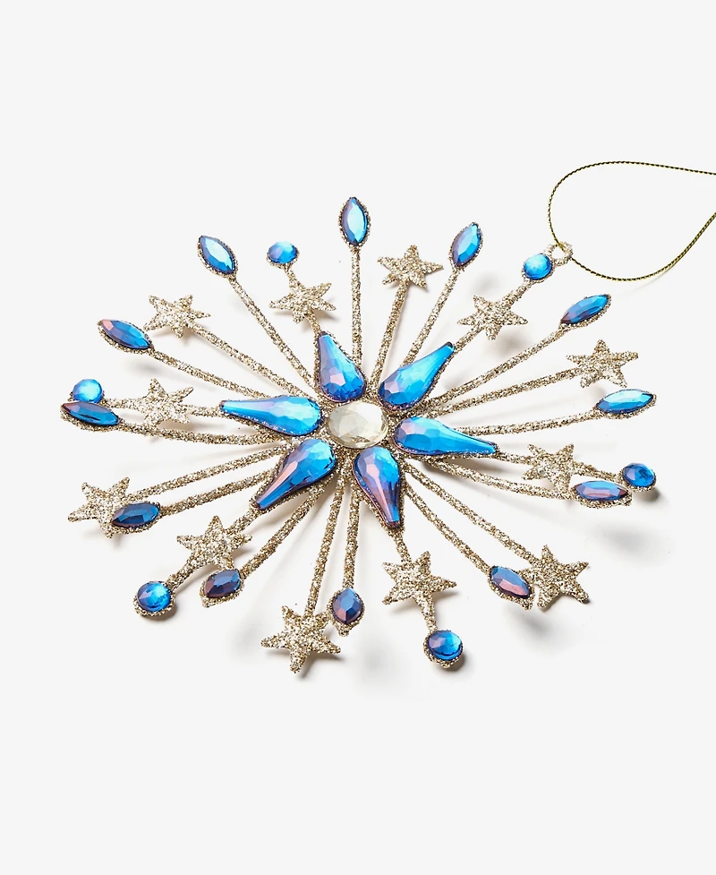 Holiday Lane Celestial Gems Snowflake Ornament, Macy's Exclusive