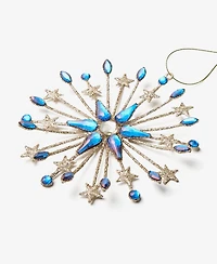 Holiday Lane Celestial Gems Snowflake Ornament, Macy's Exclusive
