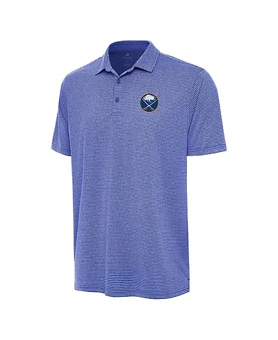 Antigua Men's Heather Royal Buffalo Sabres Scheme Polo Shirt
