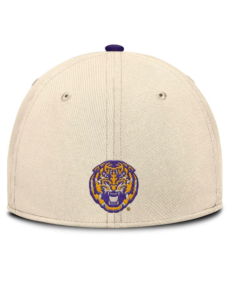 Nike Men's Natural Lsu Tigers 2026 Primetime Swooshflex Hat