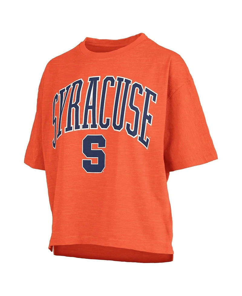 Pressbox Women's Orange Syracuse Nelson T-Shirt