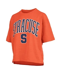 Pressbox Women's Orange Syracuse Nelson T-Shirt