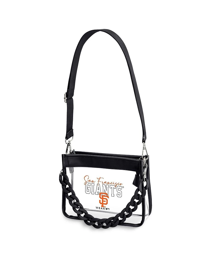 Wear by Erin Andrews San Francisco Giants Plastic Chain Mini Crossbody Bag