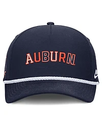 Nike Men's and Women's Navy Auburn Tigers 2026 Basketball Refresh 5-Panel Rope Rise Hat