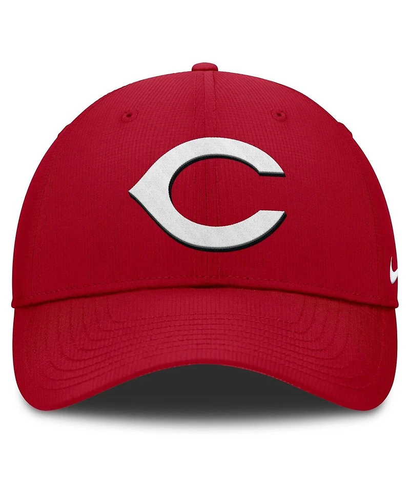Nike Men's Red Cincinnati Reds Dri-fit Club Adjustable Hat