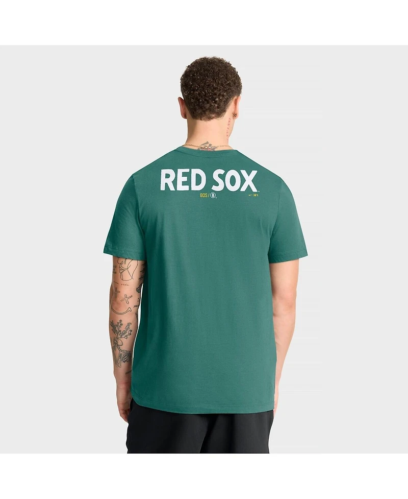 Nike Men's Green Boston Red Sox City Connect 2-Hit T-Shirt