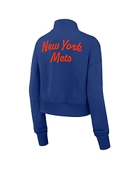 Nike Women's Royal New York Mets Primetime Phoenix Fleece Half-Zip Sweatshirt
