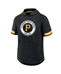 Fanatics Men's Black Pittsburgh Pirates Optimal Play Hooded T-Shirt