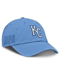 Nike Men's Light Blue Kansas City Royals Cooperstown Club Adjustable Hat