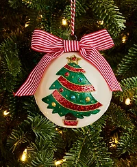 Holiday Lane Christmas Cheer 2026 Ball Ornament, Macy's Exclusive