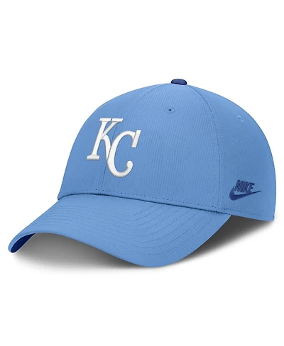Nike Men's Light Blue Kansas City Royals Cooperstown Club Dri-fit Adjustable Hat
